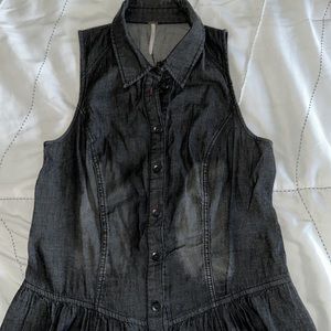 Free people button up dress